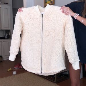Caslon  fleece jacket, never worn, small